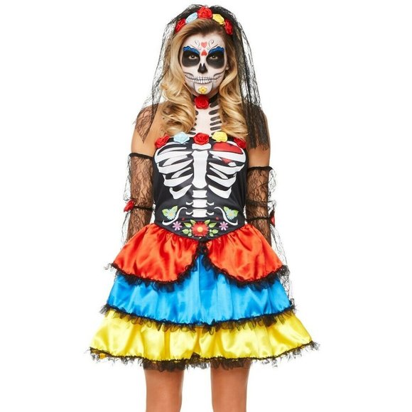 Sugar Skull Sensation! Dresses & Skirts - 6 Hour Sale Day of the Dead Sugar Skull Costume